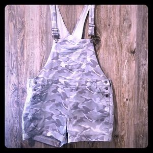 Torrid camo overalls